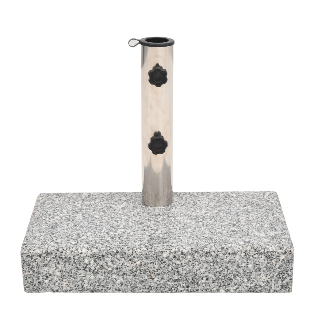 43725  Parasol Base Granite Rectangular 25 Kg