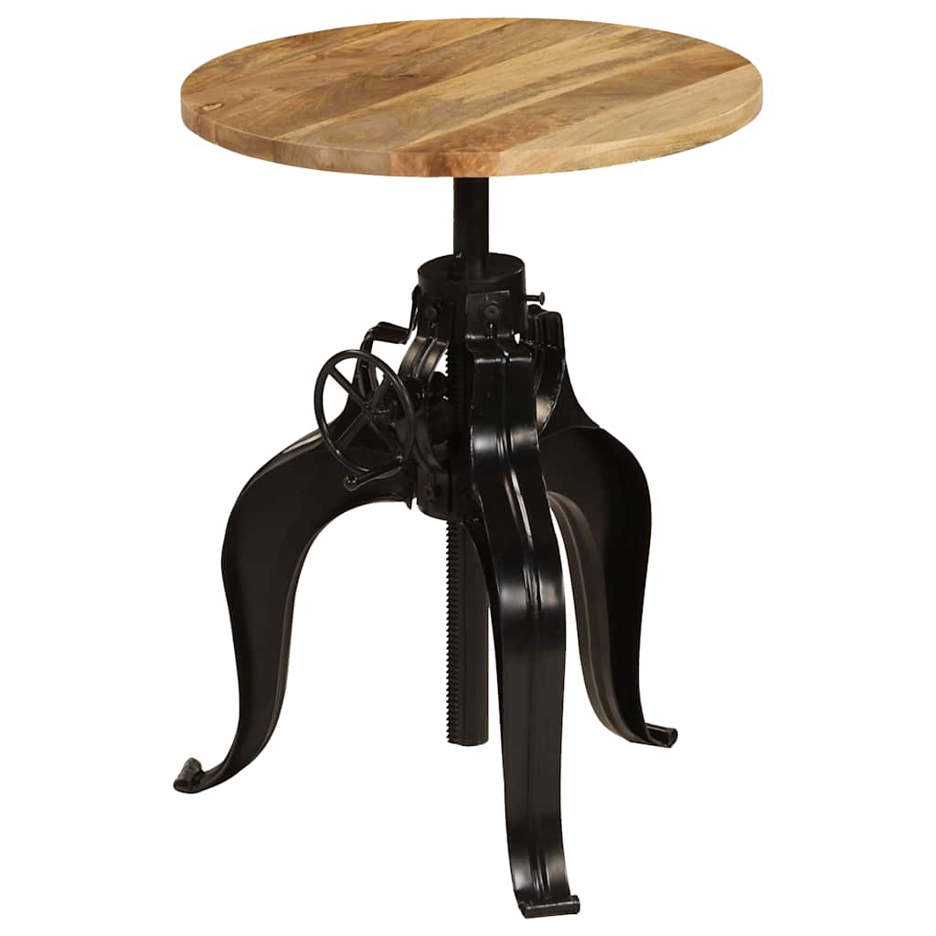 Dining Table Bar Solid Mango Wood Solid mango wood + powder-coated steel 60 x (7