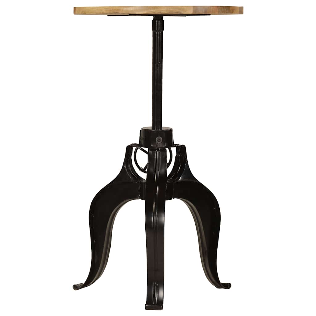 Dining Table Bar Solid Mango Wood Solid mango wood + powder-coated steel 60 x (7