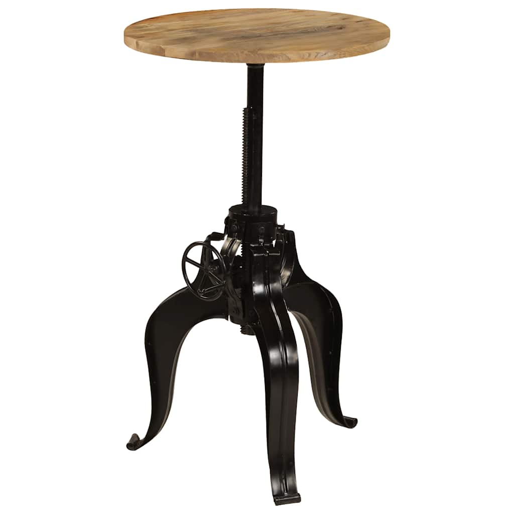 Dining Table Bar Solid Mango Wood Solid mango wood + powder-coated steel 60 x (7