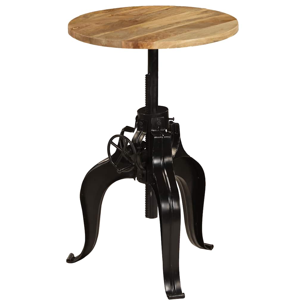 Dining Table Bar Solid Mango Wood Solid mango wood + powder-coated steel 60 x (7