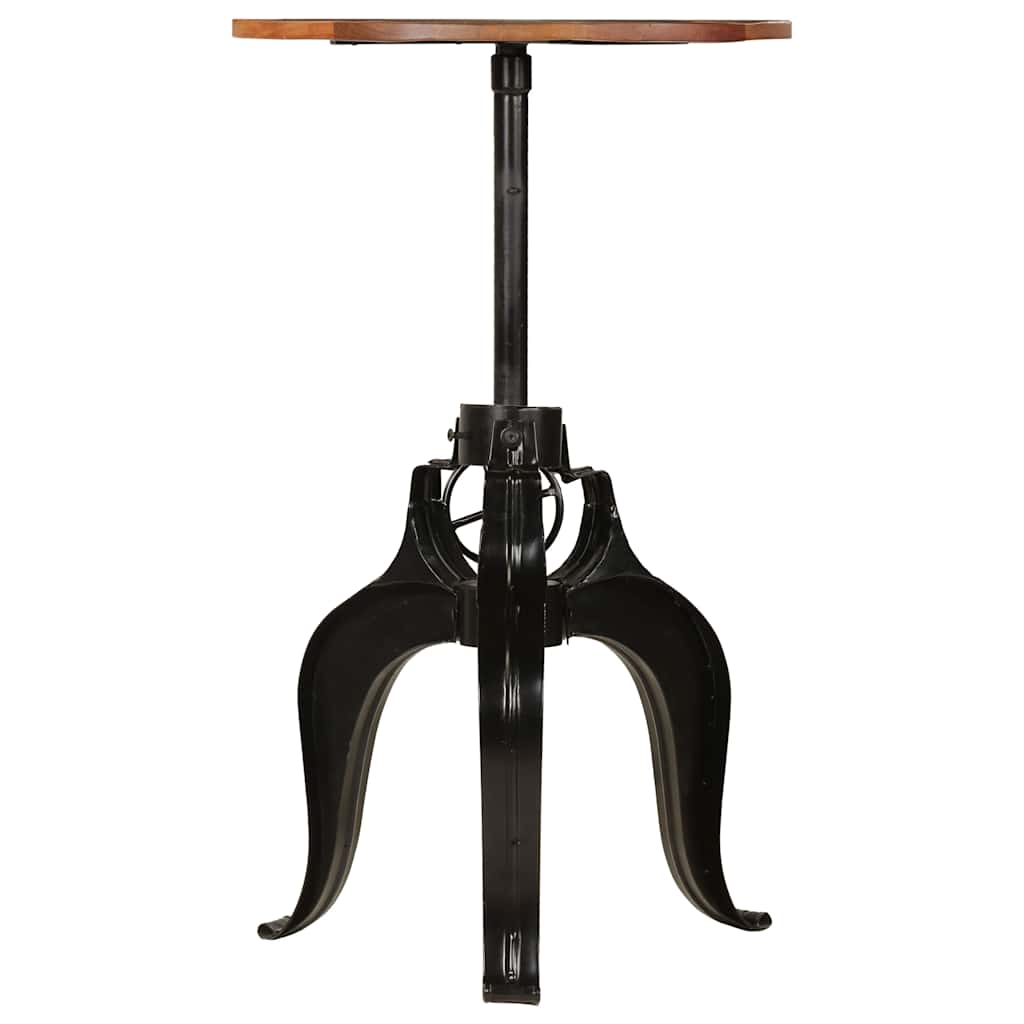 Dining Table Bar Solid Reclaimed Wood Solid mango wood + powder-coated steel 75