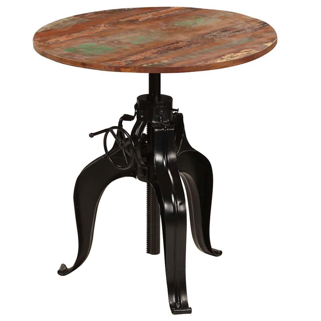 Dining Table Bar Solid Reclaimed Wood Solid mango wood + powder-coated steel 75