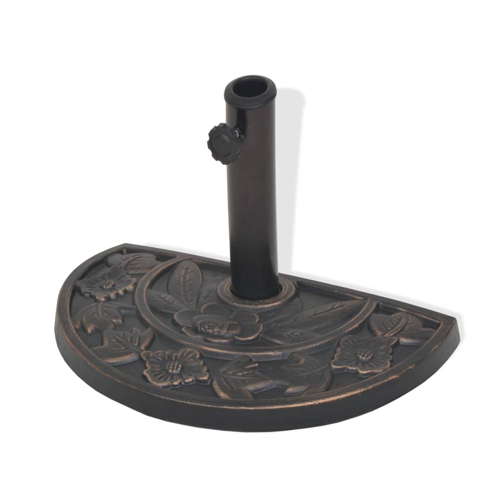 Parasol Base Resin Bronze 9 Kg