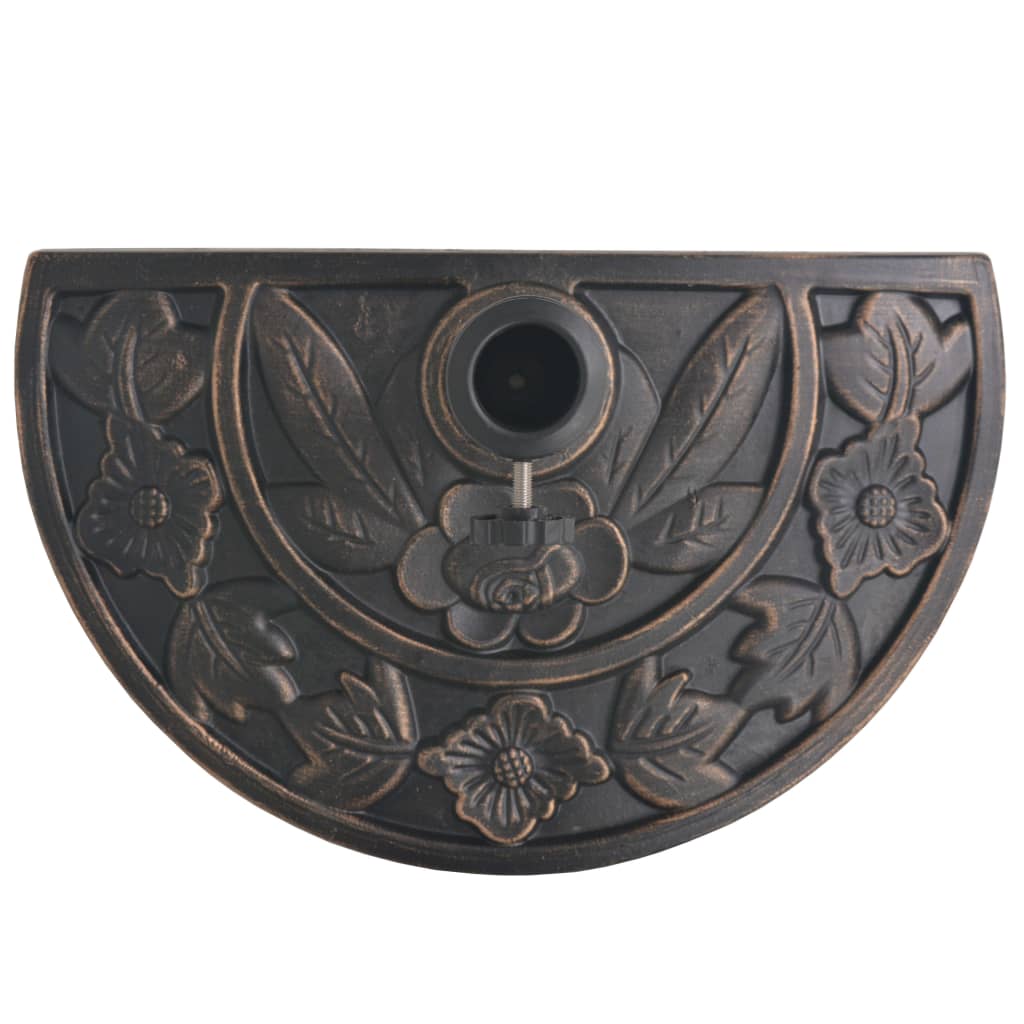 Parasol Base Resin Bronze 9 Kg