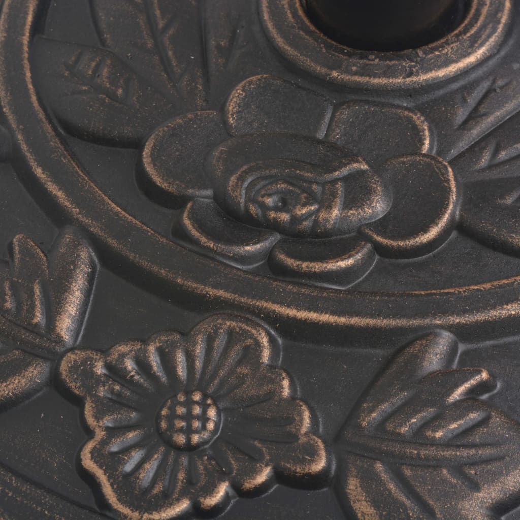 Parasol Base Resin Bronze 9 Kg