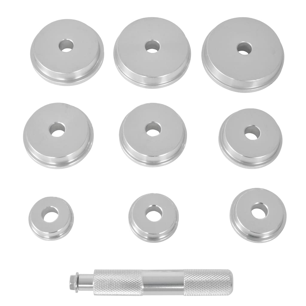Hand Tools 10pc Wheel Bearing Race & Seal Driver Set Installation Tool Kit