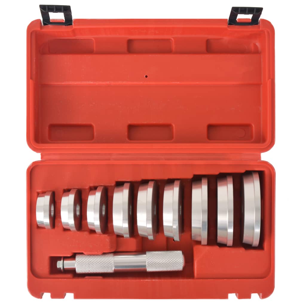 Hand Tools 10pc Wheel Bearing Race & Seal Driver Set Installation Tool Kit