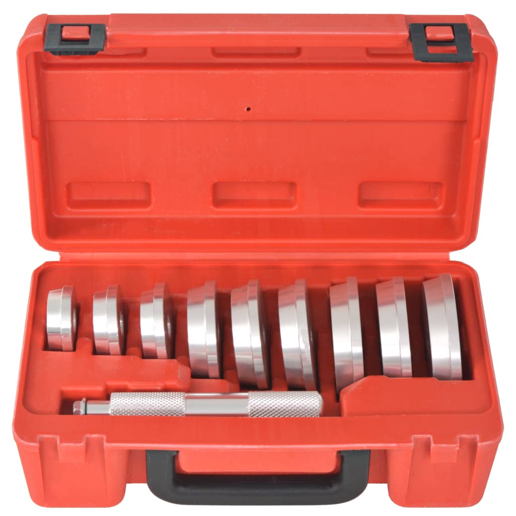 Hand Tools 10pc Wheel Bearing Race & Seal Driver Set Installation Tool Kit