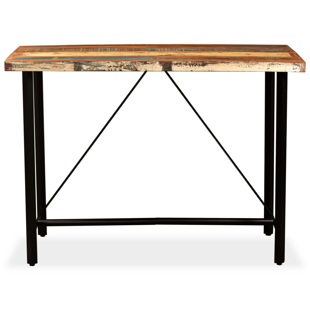 Bar Table Solid Reclaimed Wood
