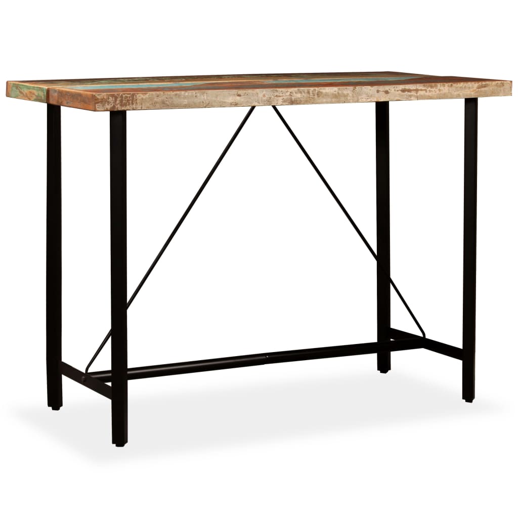 Bar Table Solid Reclaimed Wood