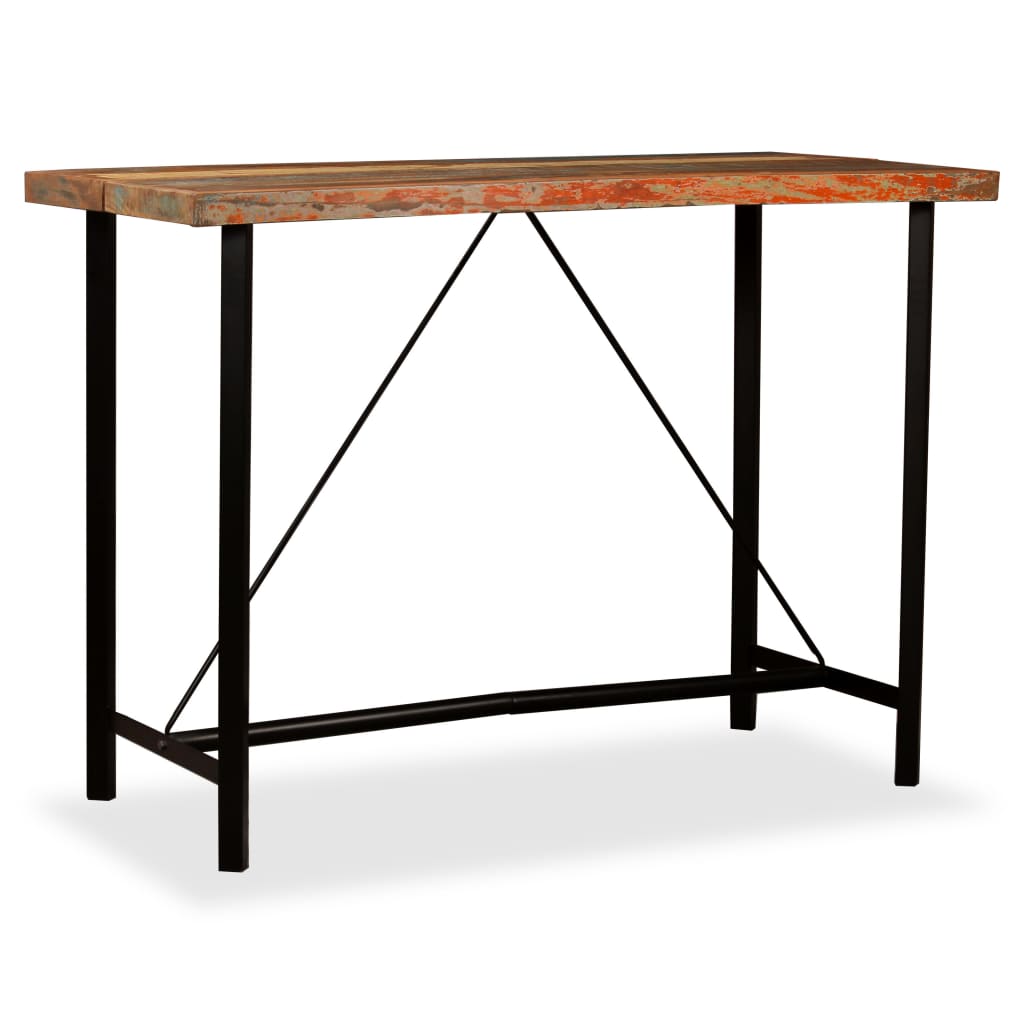 Bar Table Solid Reclaimed Wood
