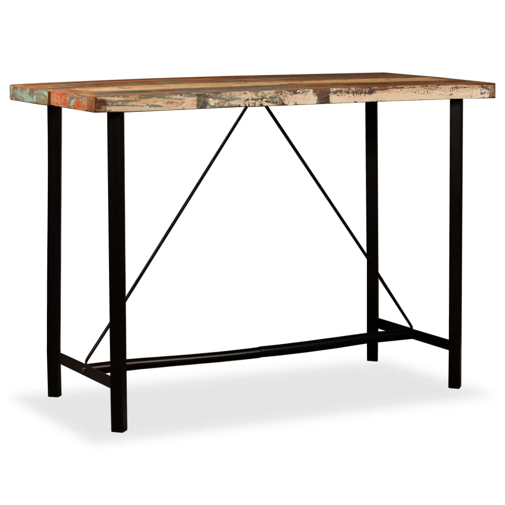Bar Table Solid Reclaimed Wood