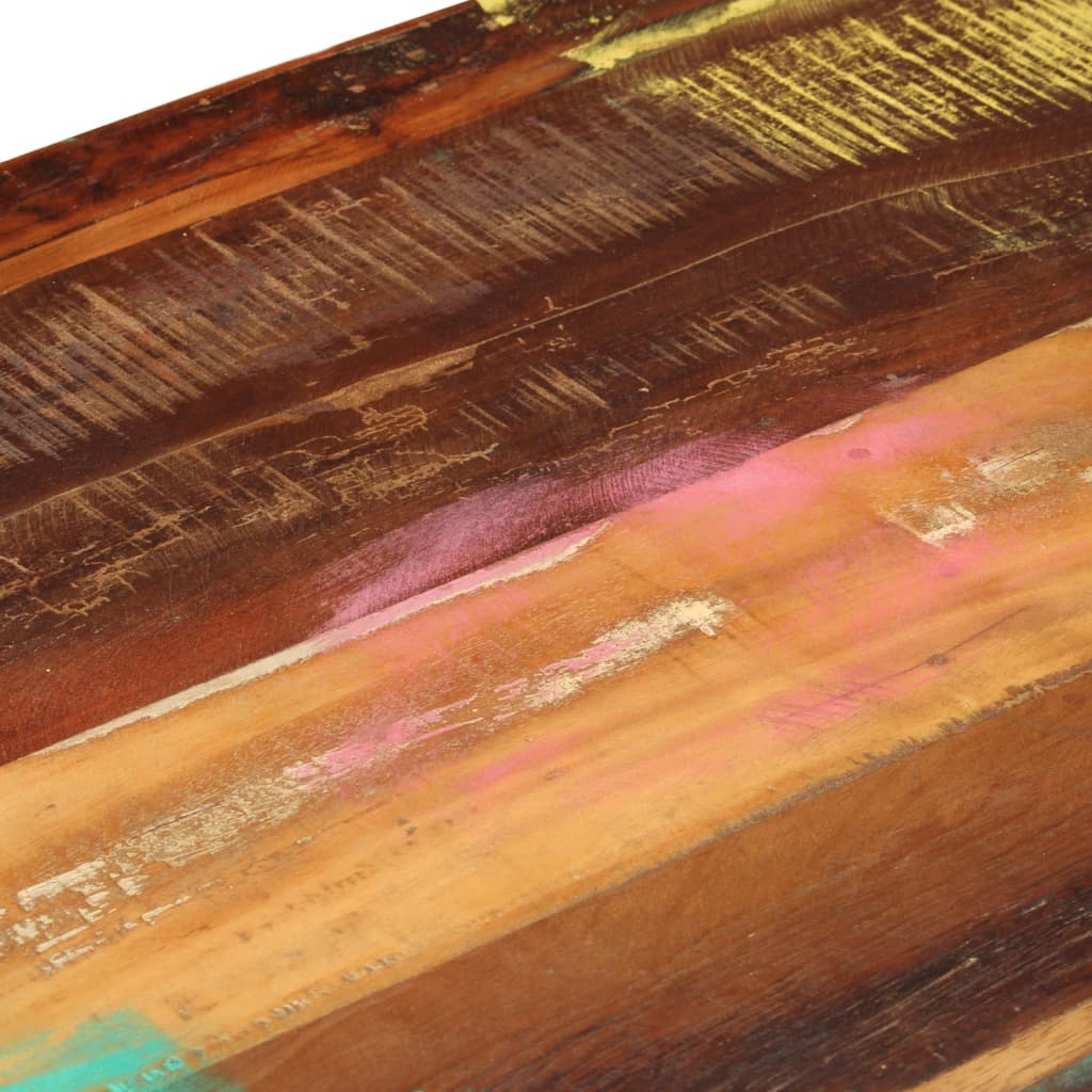 Coffee Table 3 Drawers Solid Reclaimed Wood 100X50X35 Cm 100 cm
