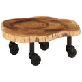 Coffee Table Solid Acacia Wood 60X55X25 Cm