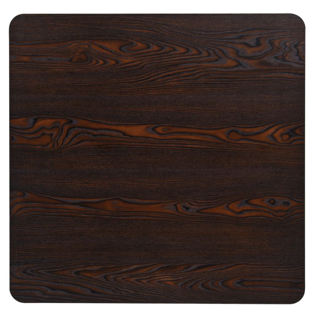 Bistro Table Mdf And Steel Square