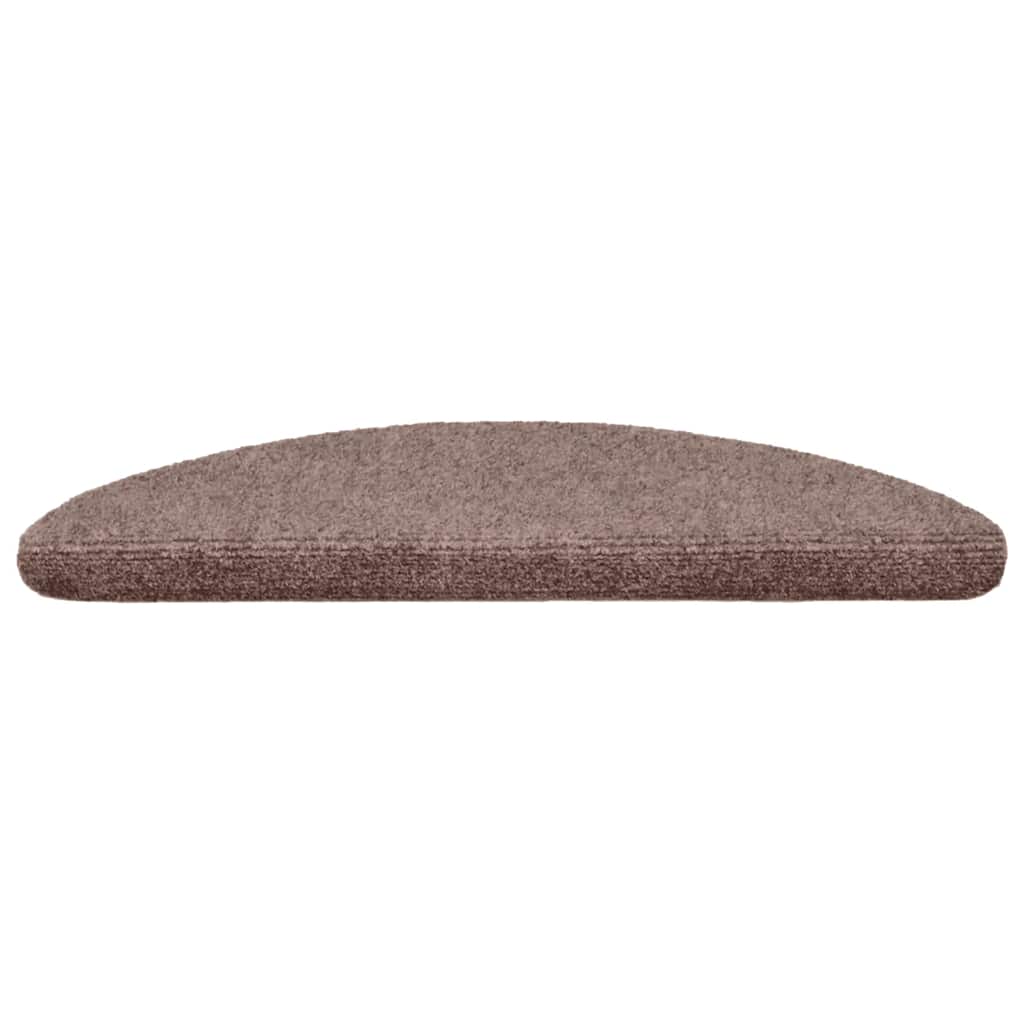 Stair Treads Mat Set Of 15 Cream Polypropylene Standard