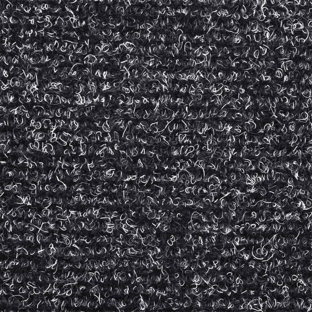 Stair Mats Self-Adhesive 15 Pcs Half Round