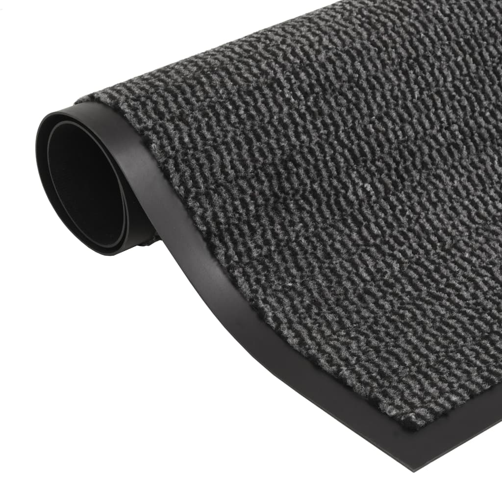 Dust Control Mats 2 Pcs Rectangular Tufted
