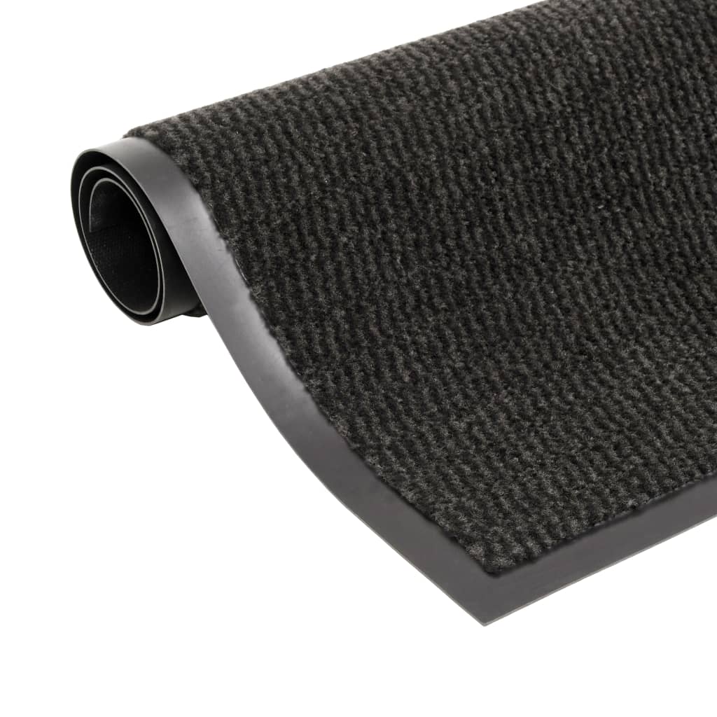 Dust Control Mats 2 Pcs Rectangular Tufted