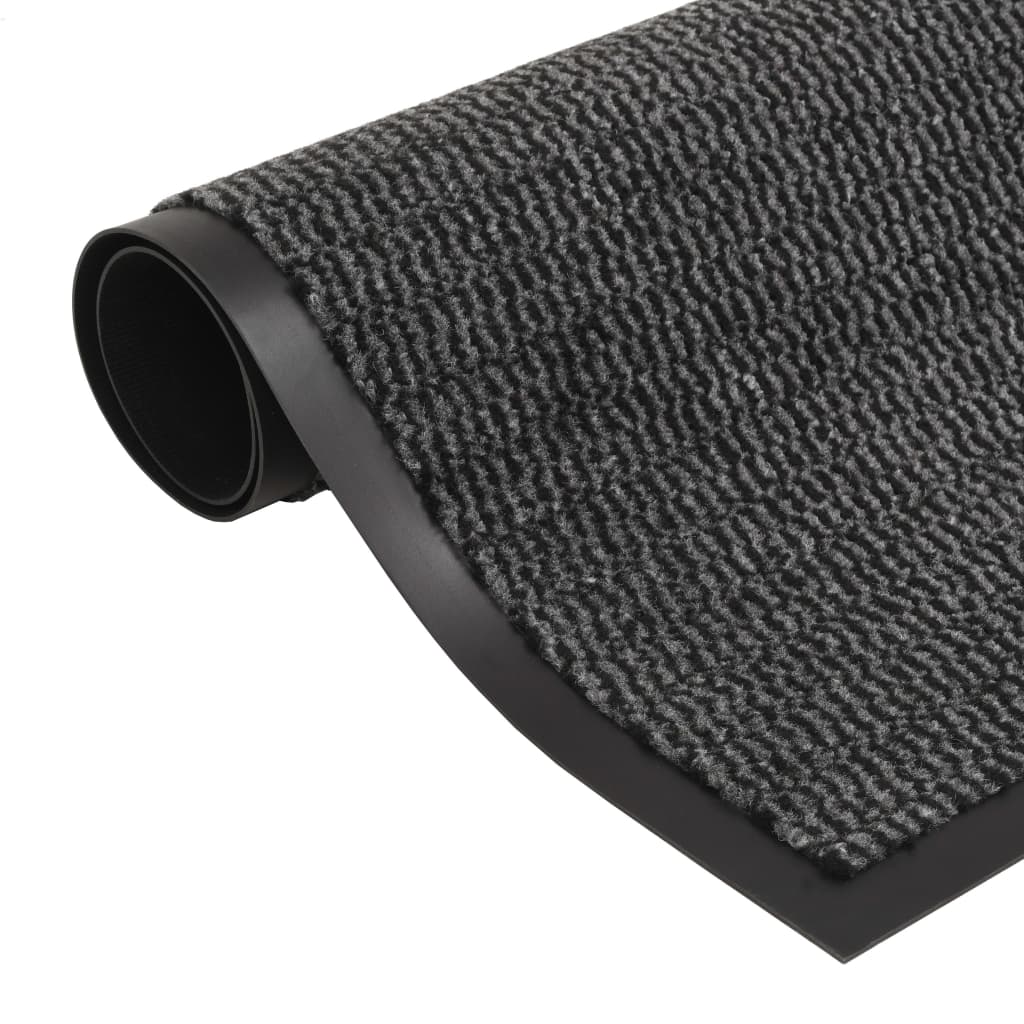 Dust Control Mats 2 Pcs Rectangular Tufted