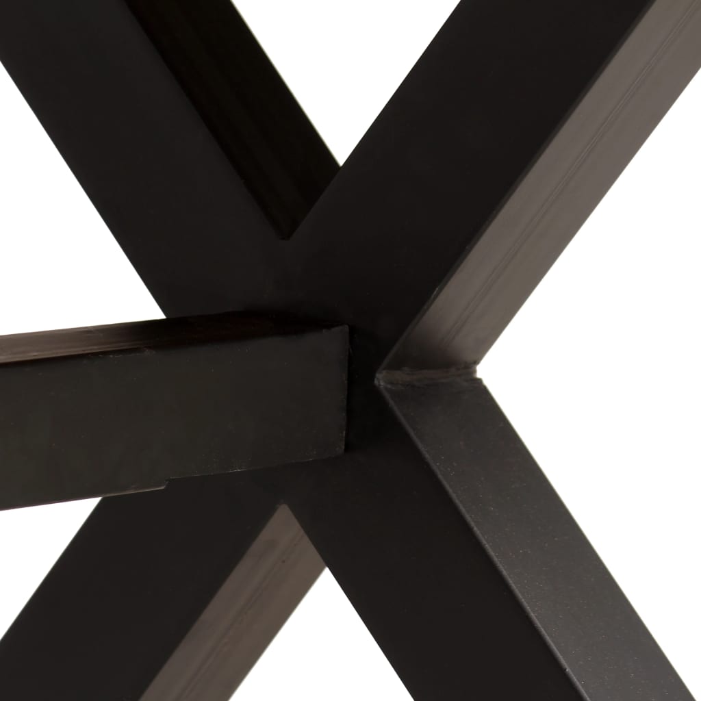 Dining Table Solid Acacia And Mango Wood 180X90X76 Cm