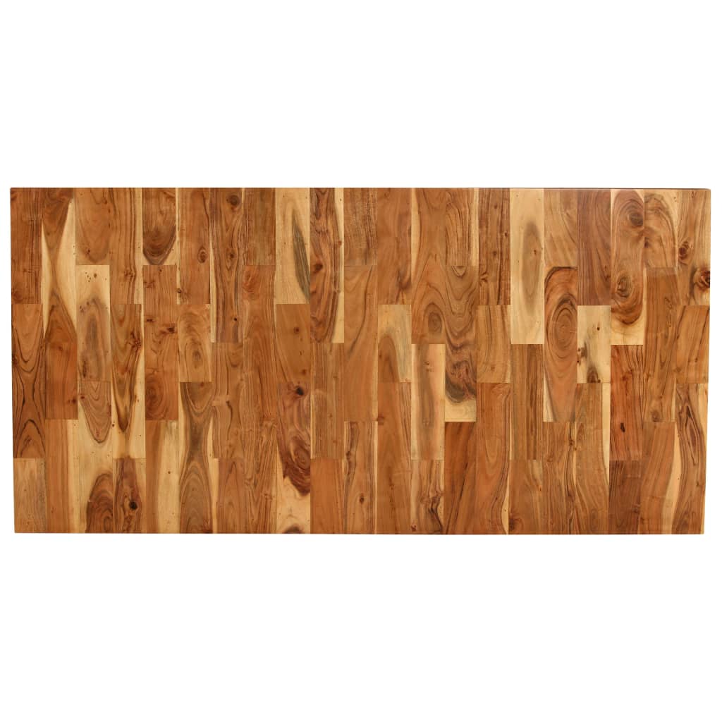 Dining Table Solid Acacia And Mango Wood 180X90X76 Cm