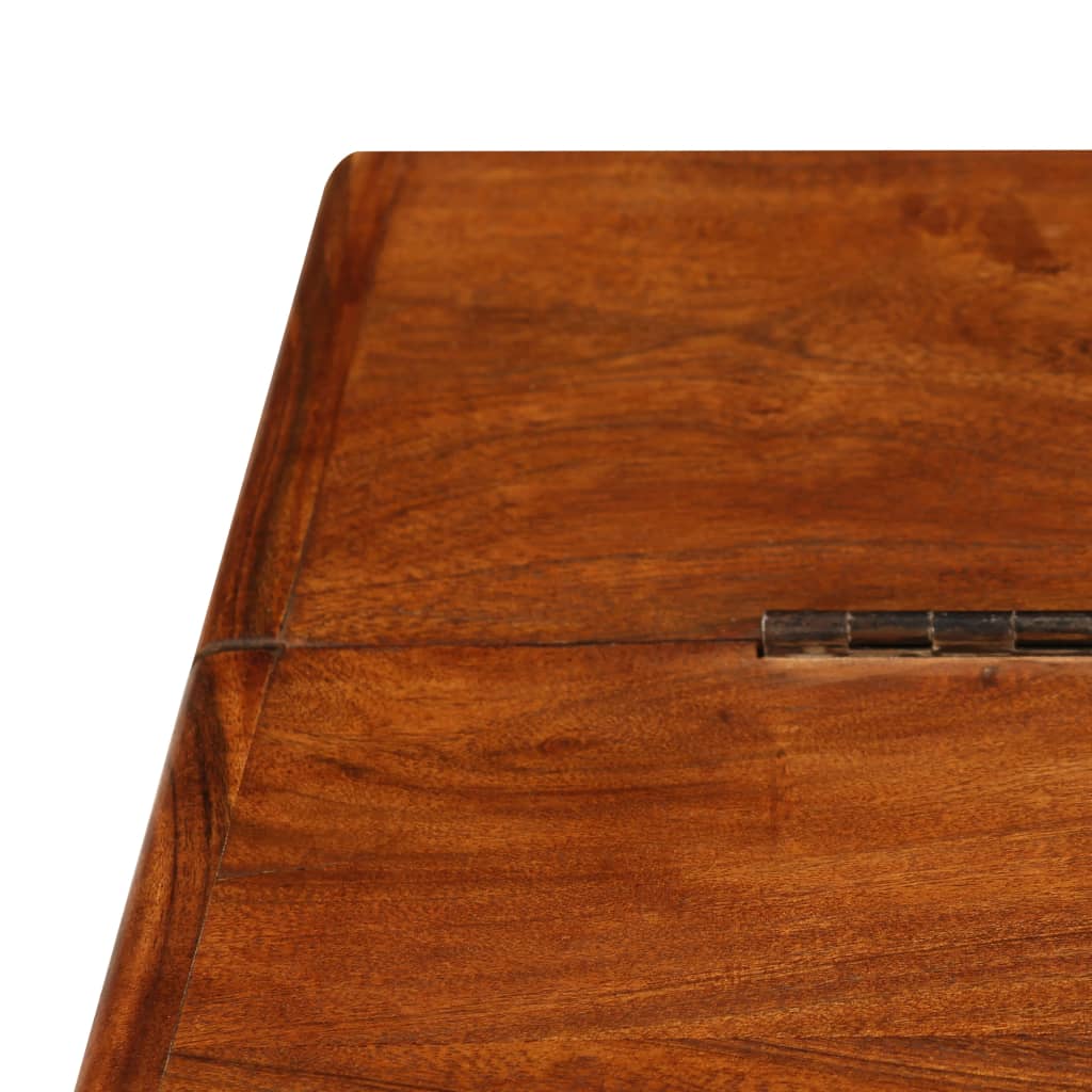 Coffee Table Solid Acacia Wood Honey Finish 110 cm