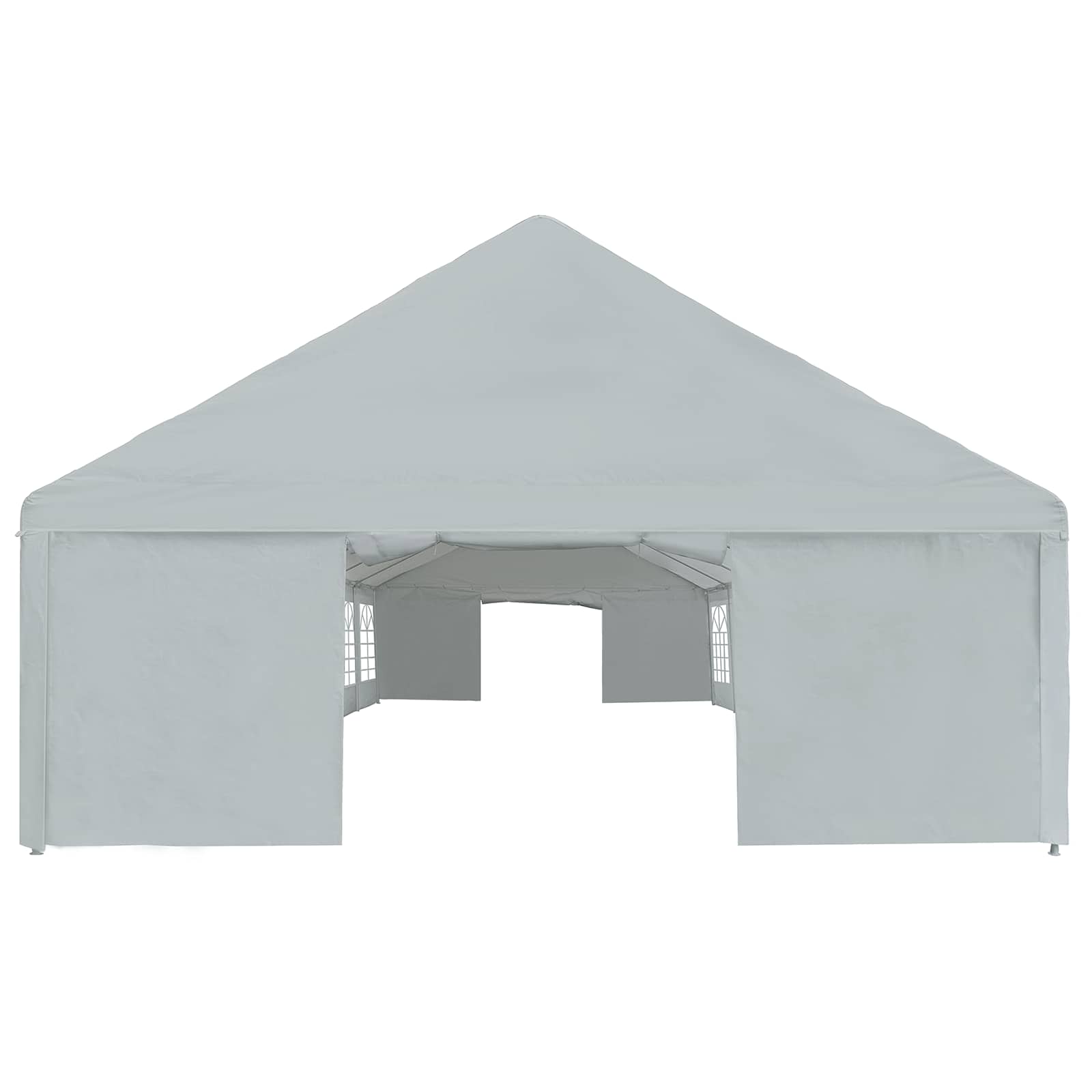 Tent Fabric Without Frame Grey 12 X 6 M Pe