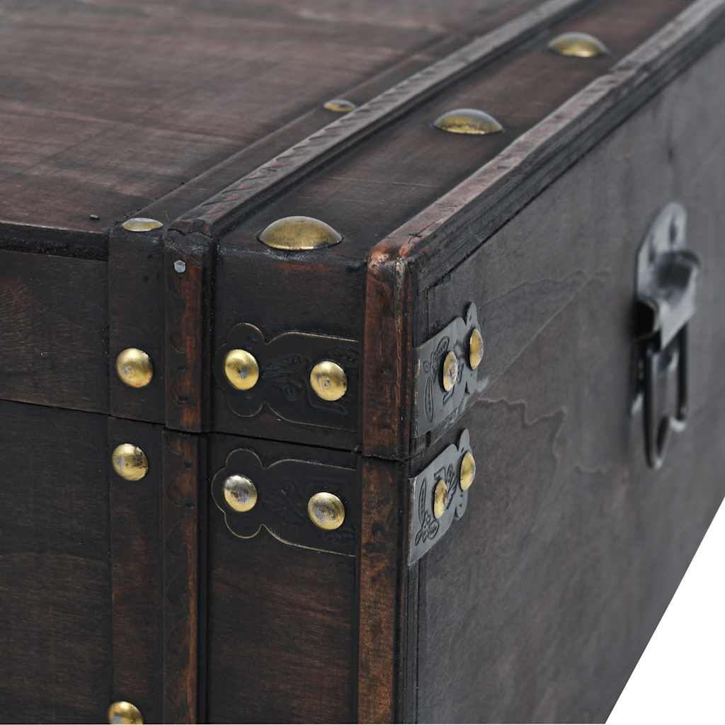 Coffee Table Plywood Vintage Style 120X55X35 Cm Brown 120 cm