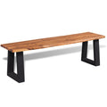 Bench Solid Acacia Wood