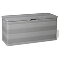 Garden Storage Box Grey 117X45X56 Cm