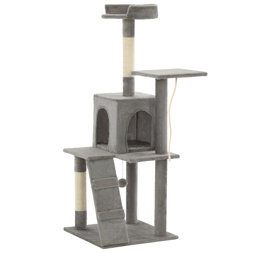Cat Tree With Sisal Scratching Posts 120 Cm