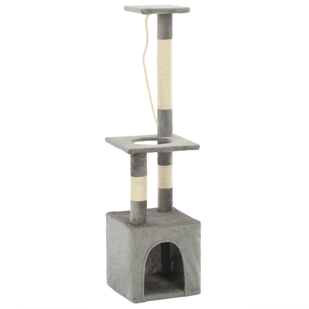 Cat Tree With Sisal Scratching Posts 109 Cm