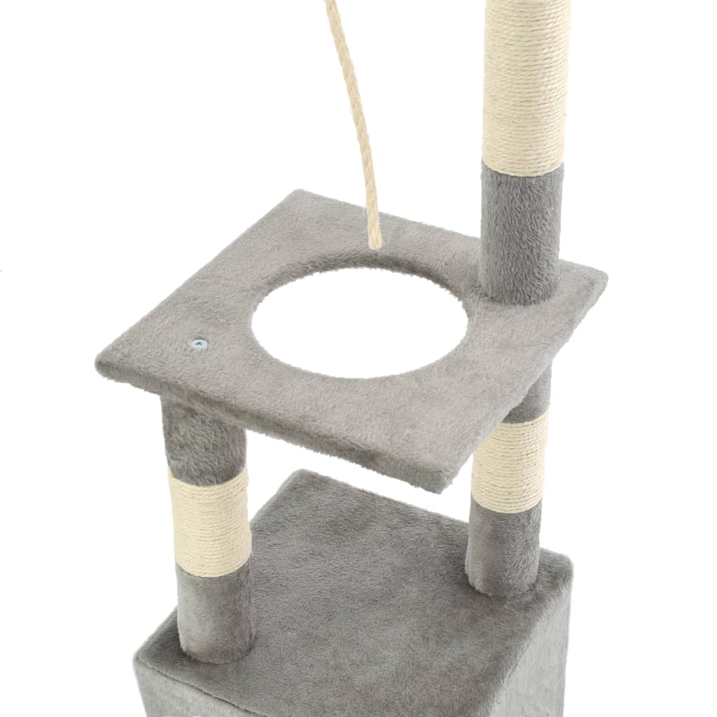 Cat Tree With Sisal Scratching Posts 109 Cm