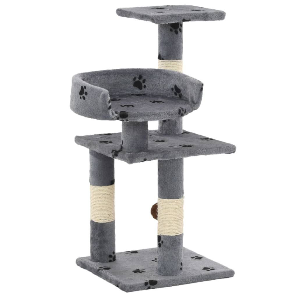 Cat Tree With Sisal Scratching Posts 65 Cm