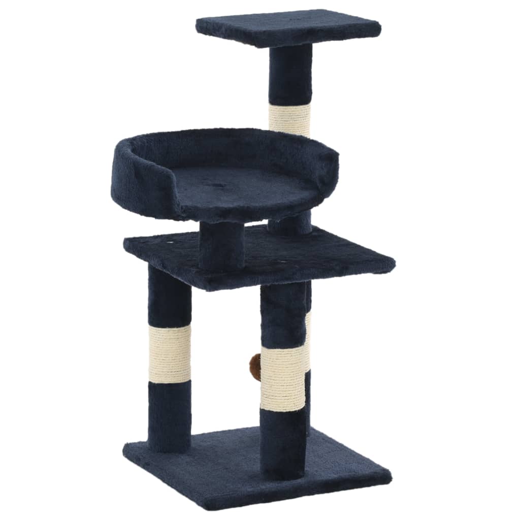 Cat Tree With Sisal Scratching Posts 65 Cm