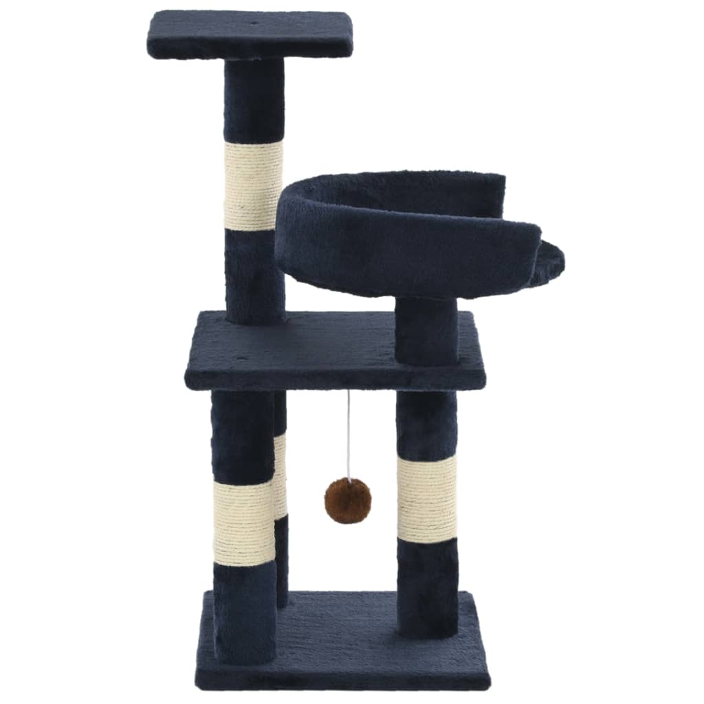 Cat Tree With Sisal Scratching Posts 65 Cm