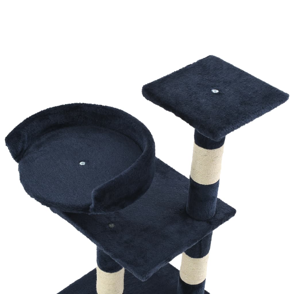 Cat Tree With Sisal Scratching Posts 65 Cm
