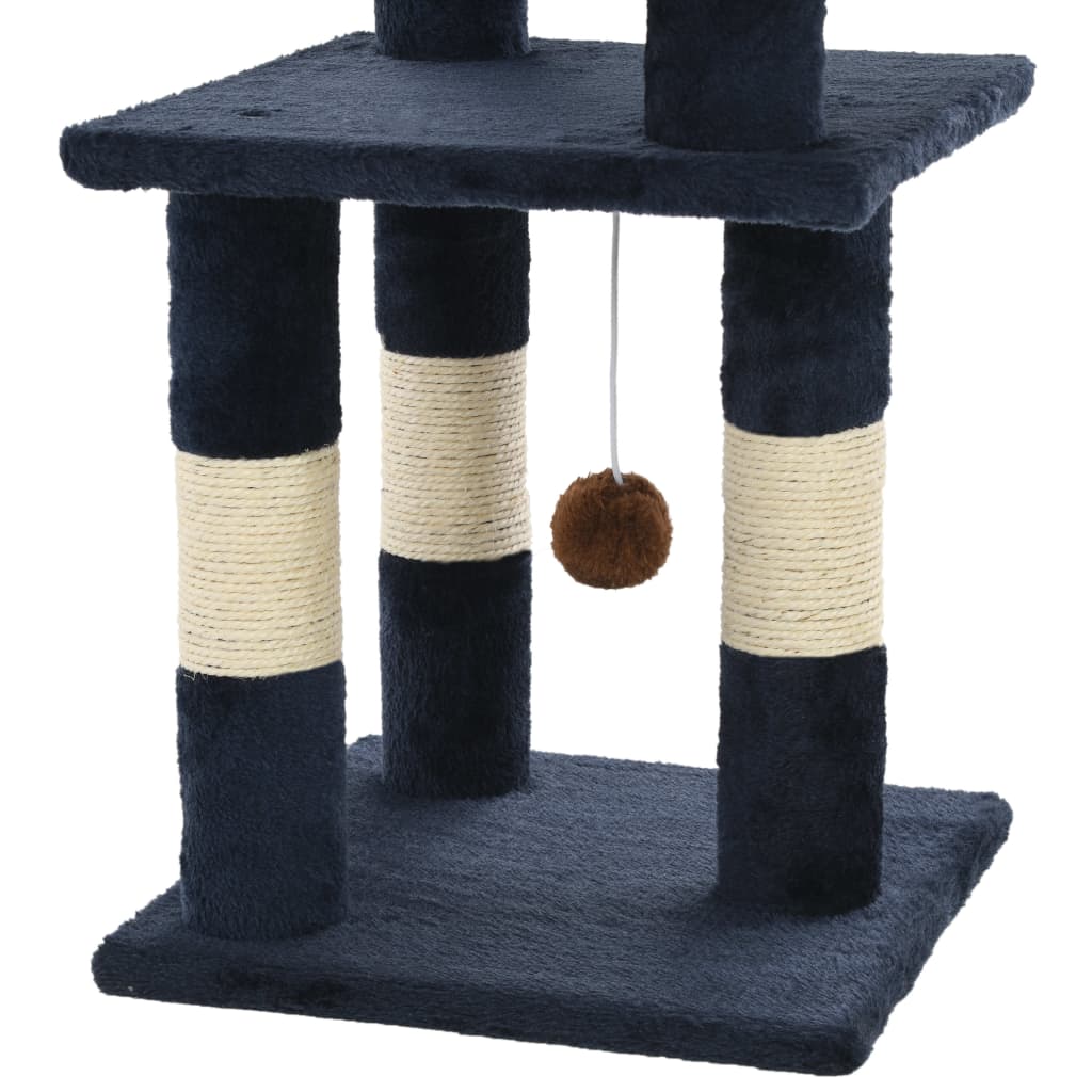 Cat Tree With Sisal Scratching Posts 65 Cm
