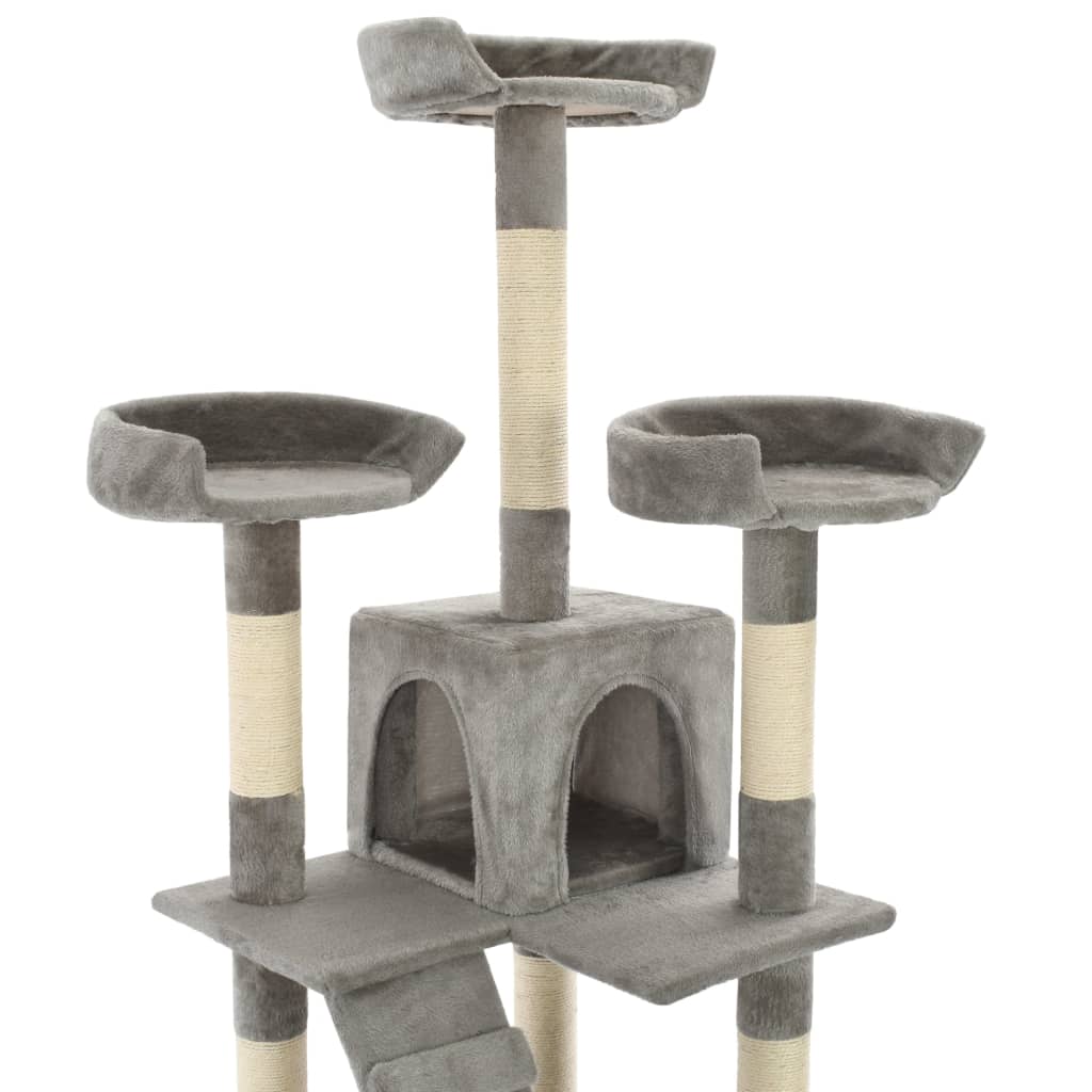 Cat Tree With Sisal Scratching Posts 170 Cm