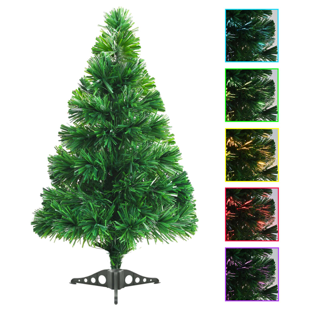 Artificial Christmas Tree Fibre Optic 64 Cm Green