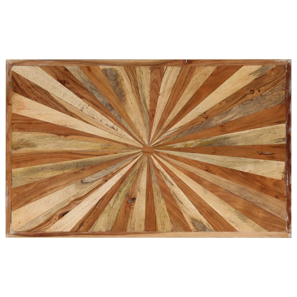 Coffee Table Solid Mango Wood 90X55X36 Cm 90 cm