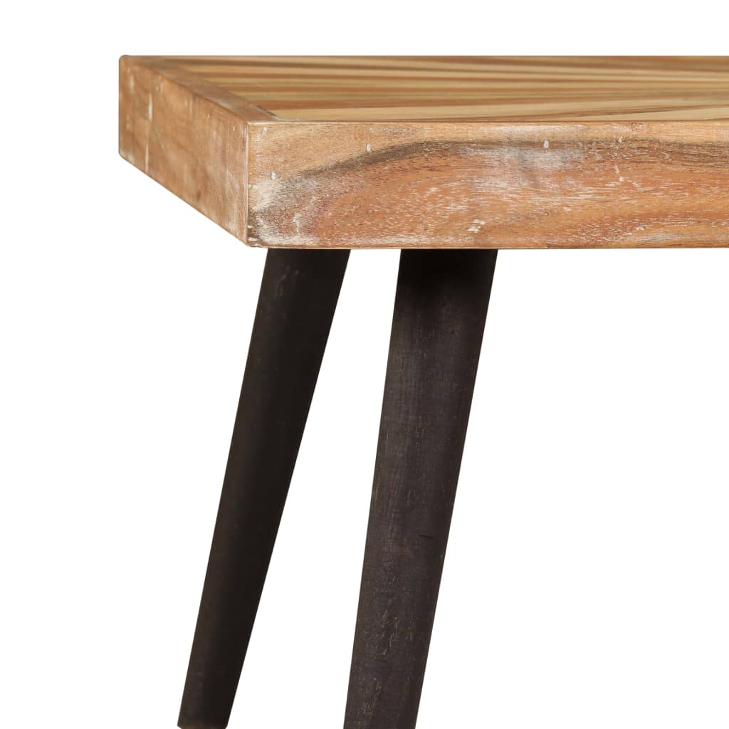 Coffee Table Solid Mango Wood 90X55X36 Cm 90 cm