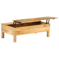 Coffee Table Solid Mango Wood 110X55X35 Cm