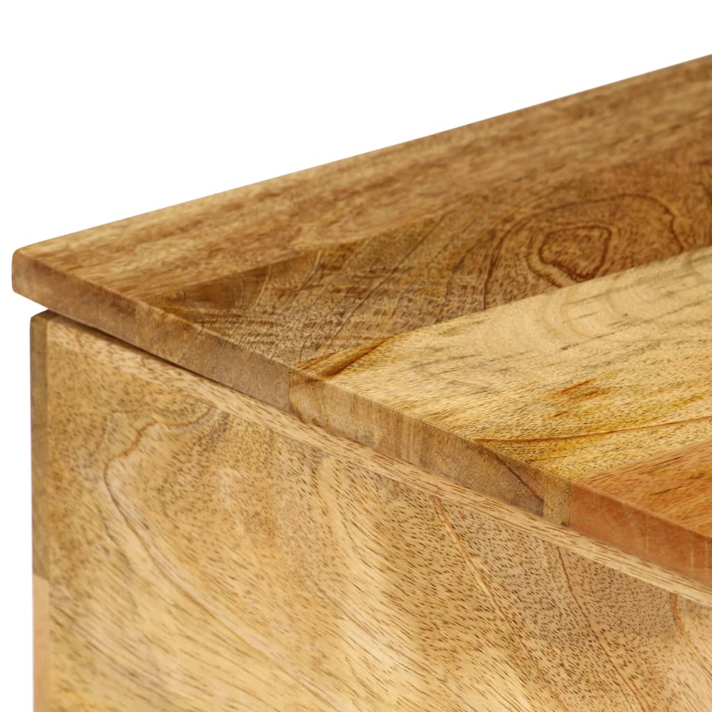 Coffee Table Solid Mango Wood 110X55X35 Cm