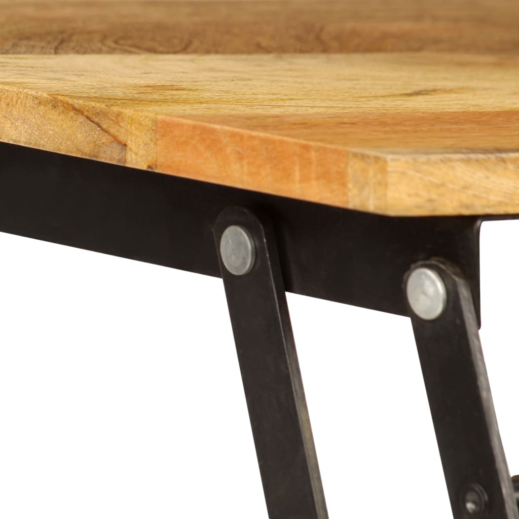 Coffee Table Solid Mango Wood 110X55X35 Cm