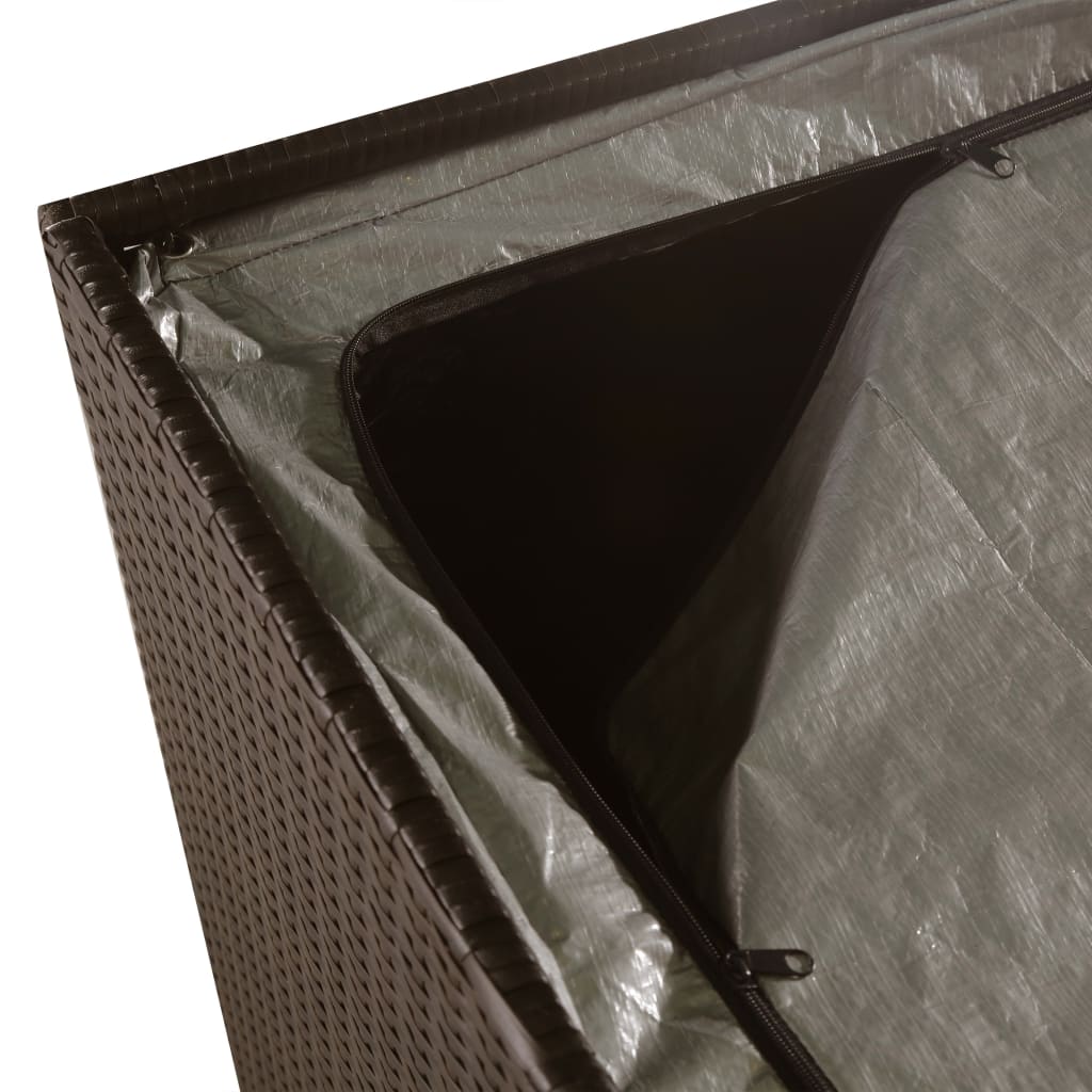Garden Storage Box 150X100X100 Cm Poly Rattan