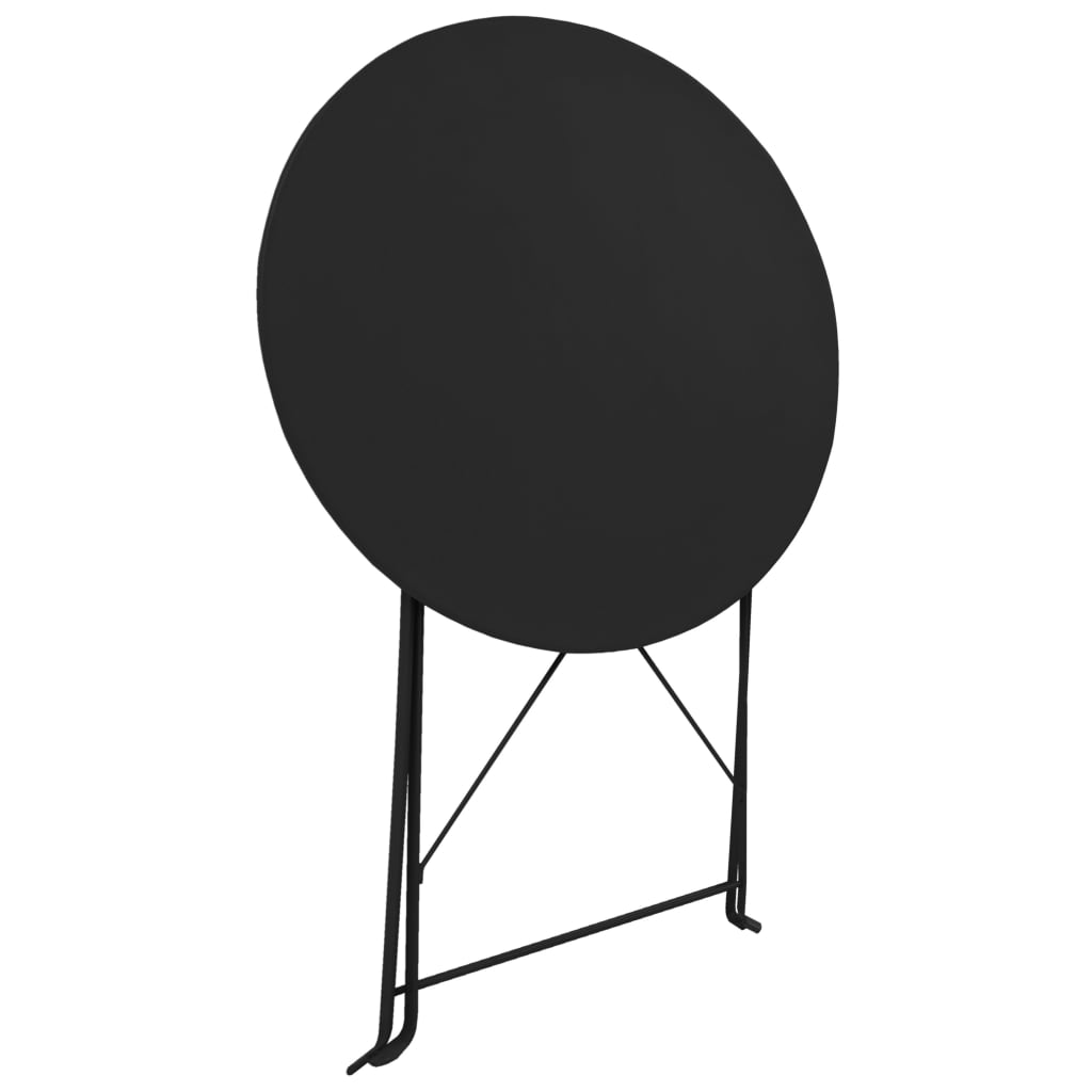 Bistro Set | | Powder-Coated Steel | Compact | Foldable