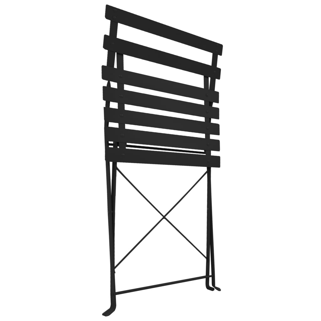 Bistro Set | | Powder-Coated Steel | Compact | Foldable